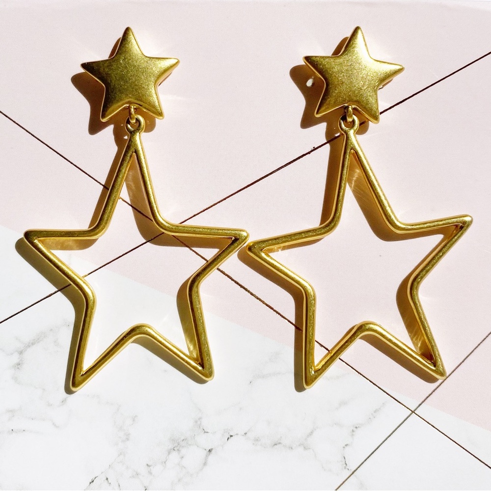 Madewell star earrings